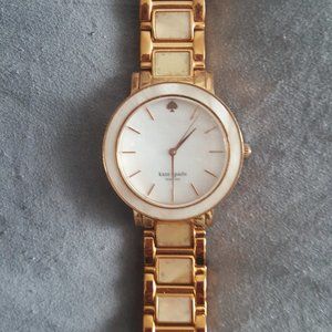 Kate Spade Mother of Pearl Gramercy Watch NWOB